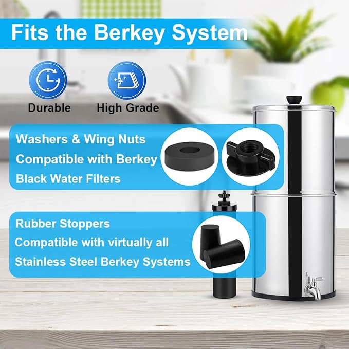 Replacement Kit for Berkey Water Filter System Elements - Image 3
