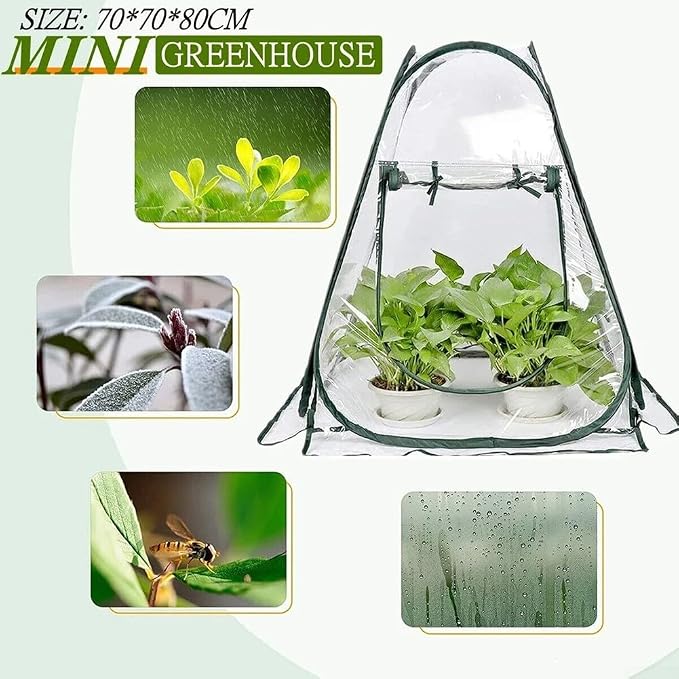 Weatherproof Portable Greenhouse Optimal Plant Growth - Image 8