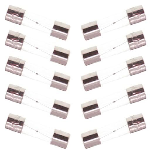 15 Values150pcs Slow Blow Glass Fuses Assorted Kit 6x30mm, 250V 0.5A, 250V 0.5A - Image 3