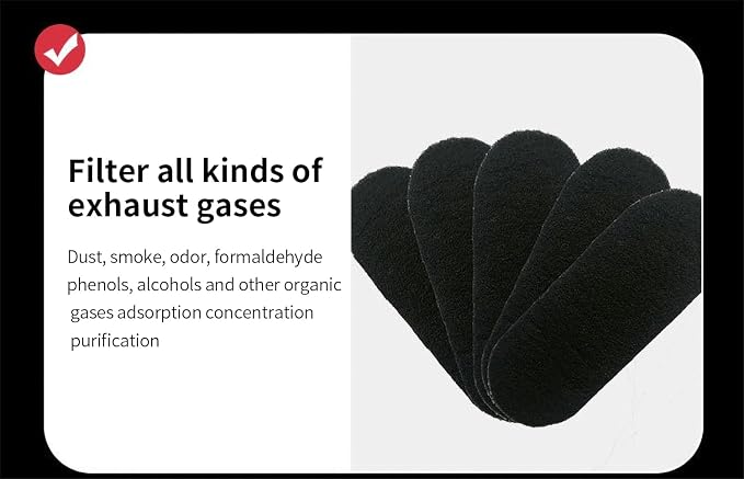 Generic Ceiling fan blade air activated carbon filter, not easy to fall off - Image 4