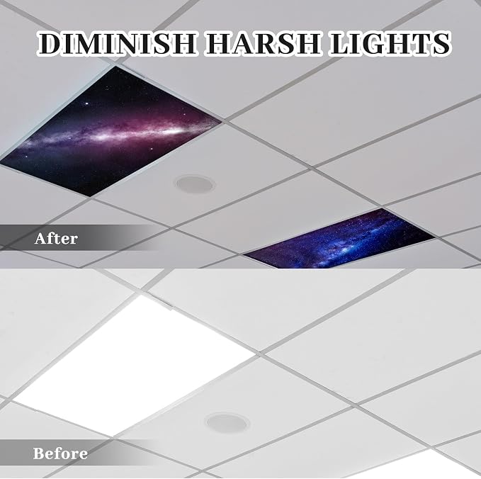 ROCEEI 4 Pcs Fluorescent Light Covers - Image 3