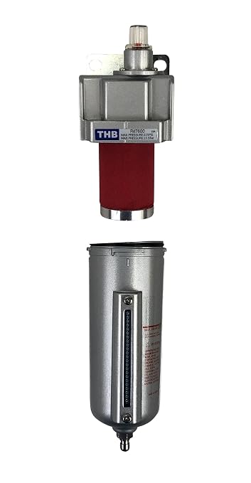 1/2" NPT Industrial Coalescing 0.01u Micron Filter Removes 99.98% of Oil - Image 3