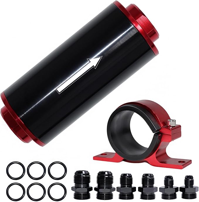 Inline Fuel Filter 100 Micron by Unknown