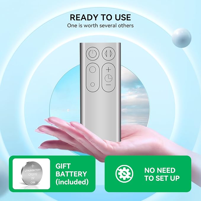 Replacement Remote Control for Dyson TP00 TP01 AM11 Hot+Cool Tower Fans & Air - Image 2