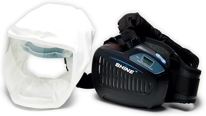 SHINE Air Purifying Respirator, Approved 3 Levels Airflow Control, by WeldingProtectiveMaster