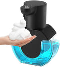 Automatic Soap Dispenser Touchless,14.2oz/420ML Auto Liquid Soap Dispenser,Rechargeabled Wall Mounted Smart Pump for Bathroom Kitchen,Black