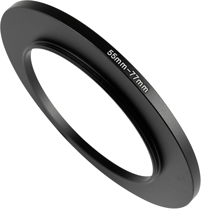 55-77mm Metal Step-Up/Down Ring Adapter Compatible by Unknown