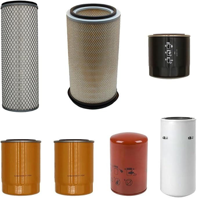 RAParts One New Complete Filter Kit Fits International Harvester 1066 1086 1466 by ReliableAftermarketParts