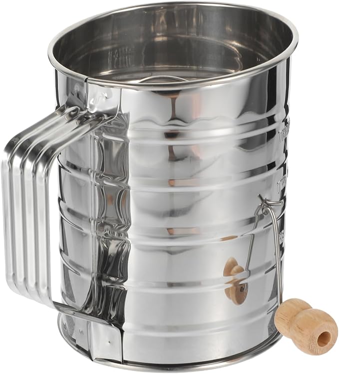 Sifting Strainer Fine Mesh Screen Stainless Steel Powdered Sugar Net by GRIRIW