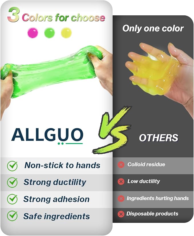 Car Cleaning Gels 3 Pack, Clean Putty Dust Cleaner Kit, Auto Detailing Tools - Image 7