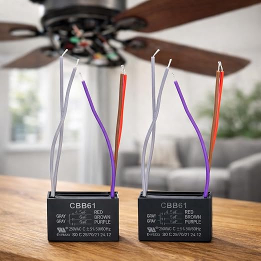 Podoy Ceiling Fan Capacitor CBB61 by PodoyDirect