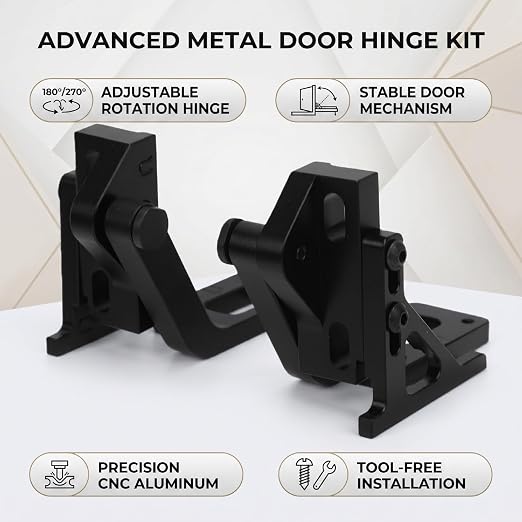Pomya CNC Aluminum Alloy Hinge for Lab P1PP1S | 180-270 Degree Adjustable - Image 3