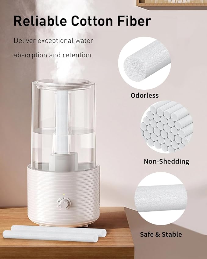 Pawfly 40 Pcs Humidifier Sticks, 5.35 Inch Mini Humidifier Filter Replacement - Image 2