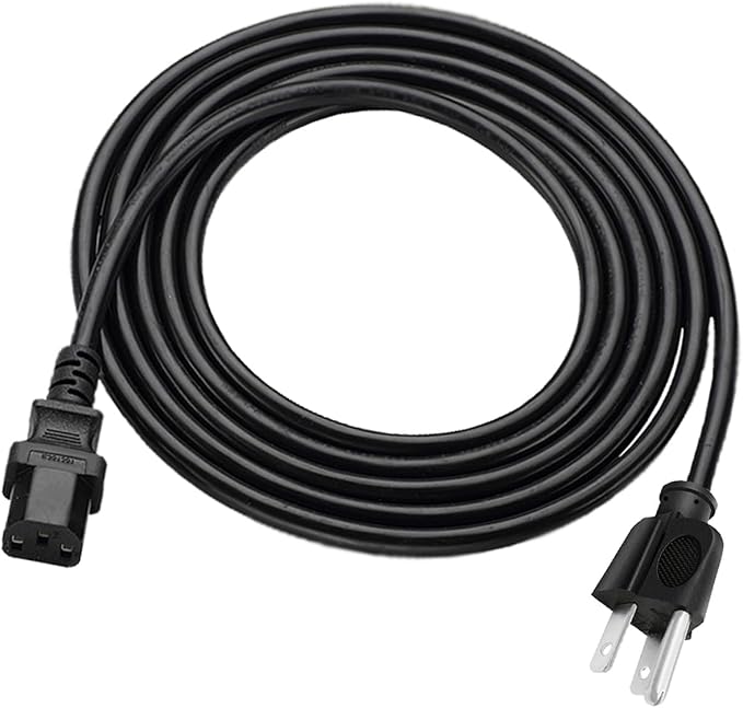3 Pin Power Cord Replacement for Basvacsh 840S, hadlook CQ-48g Air Purifier AC by Trospow
