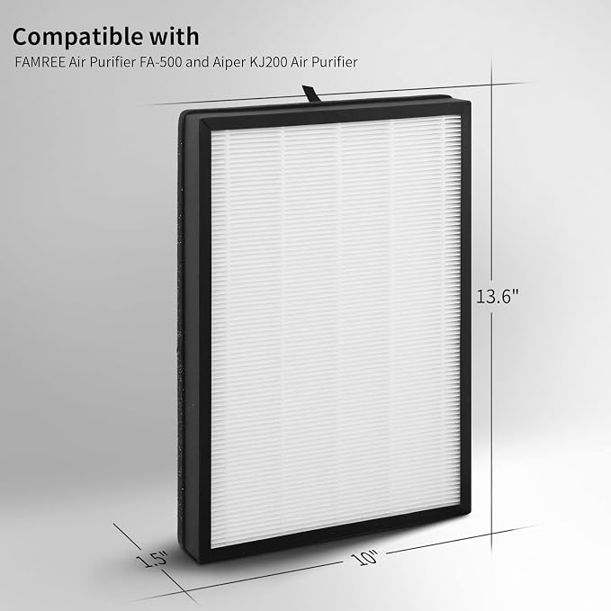 2-Pack FA-500 Replacement Filter Compatible - Image 2