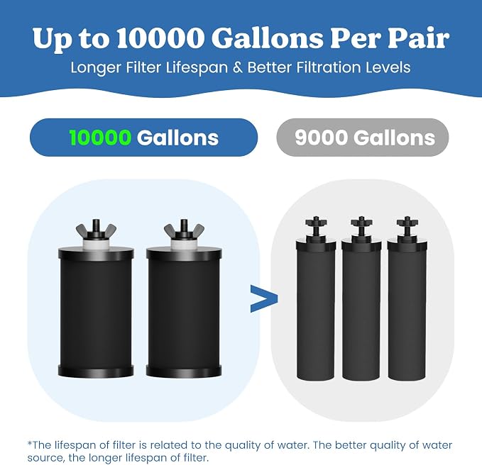 PF-1 Black Thickened Purification Elements, Replacement Filters - Image 5