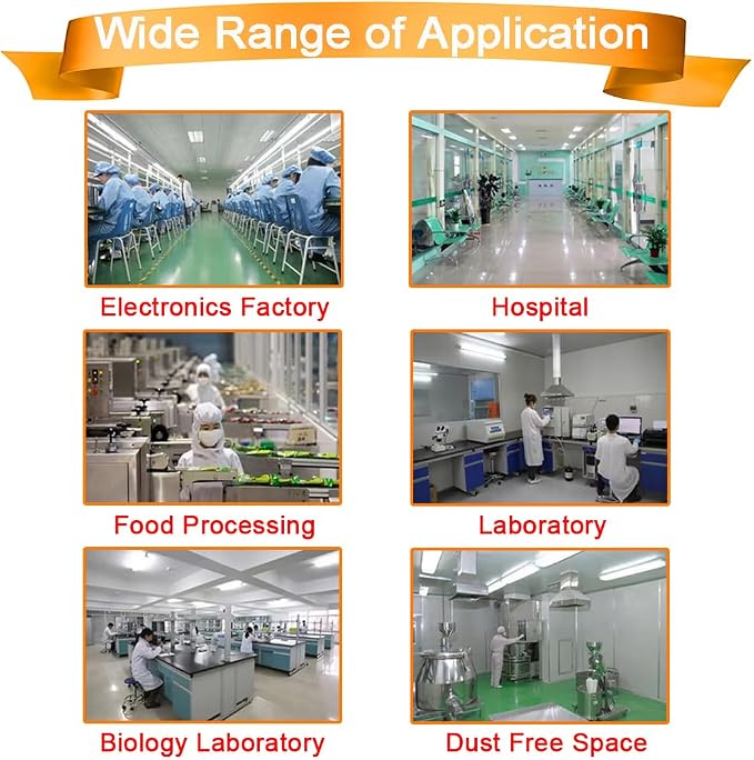 INTBUYING Air Flow Clean Bench Vertical Laminar Flow Hood Dust Free Room - Image 8