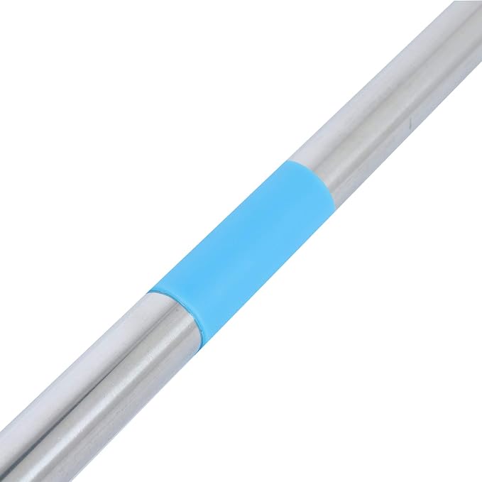 Multifunctional Broom, Telescopic Carpet Rake Rubber Pp 12.6in Brush Easy Wash - Image 8