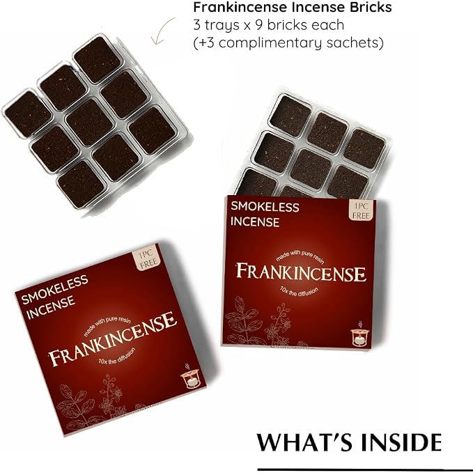 Aromafume Frankincense Incense Bricks Ideal - Image 3