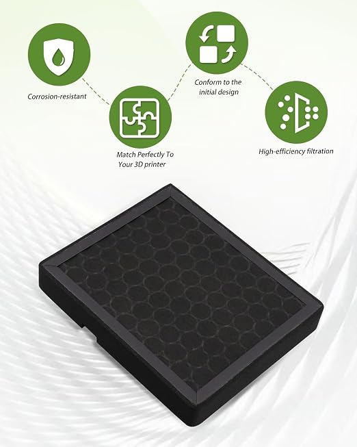2Pcs Activated Carbon H2D H2S Air Filter Fit - Image 6