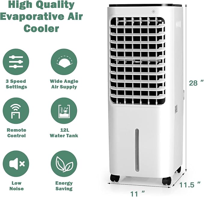 DORTALA Swamp Cooler, Evaporative Air Cooler - Image 6