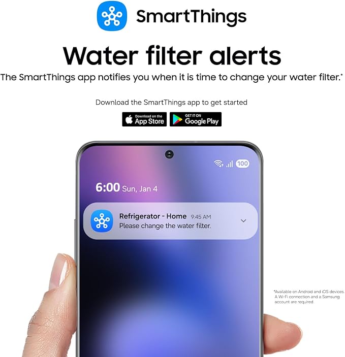 Samsung HAF-CIN-2P/EXP Genuine Refrigerator Water Filter, 6-Month Life - Image 3