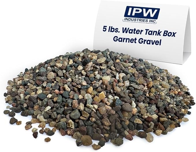 IPW Industries Inc., 5lbs. Water Tank Box Garnet Gravel by Isopure_WaterIPWINDUSTRIES