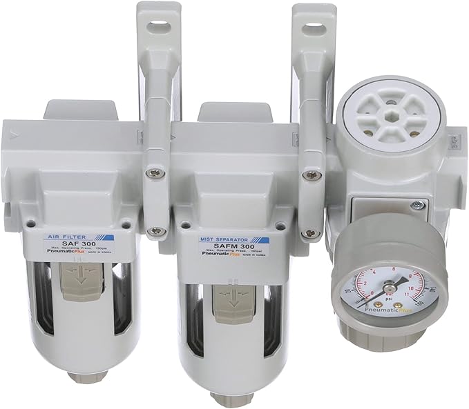 PneumaticPlus SAU330-N03G Three Stage Compressed Air Drying System - Image 5