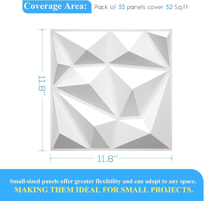33 Pack Decorative 3D Wall Panels - Image 5