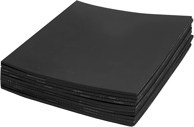 10-Pack Anti Vibration Pad, 2.7 pounds, Heavy Duty Rubber Anti-Vibration by Unknown