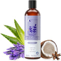 kin+kind Oatmeal Shampoo for Dogs & Cats – Natural Anti Itch Pet Shampoo for Sensitive Skin w/Colloidal Oatmeal, Coconut Oil & Olive Oil – Moisturizing Oatmeal Bath for Dry, Itchy – Lavender 12 fl oz