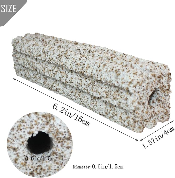 PINVNBY 20 Pcs 6.2-Inch Large Aquarium Filter Media Fish Tank Ceramic Media - Image 3