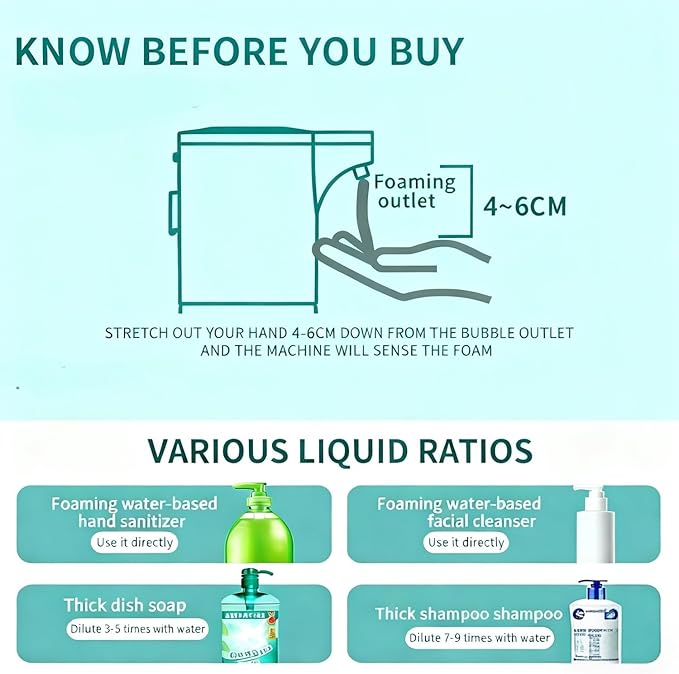 Automatic Liquid Soap Dispenser,Touchless Soap Dispenser 4-Level Adjustable Electric,Auto Bathroom Kitchen Hand Soap Dispenser,12oz/350ml,Wall Mounted,Rechargeable