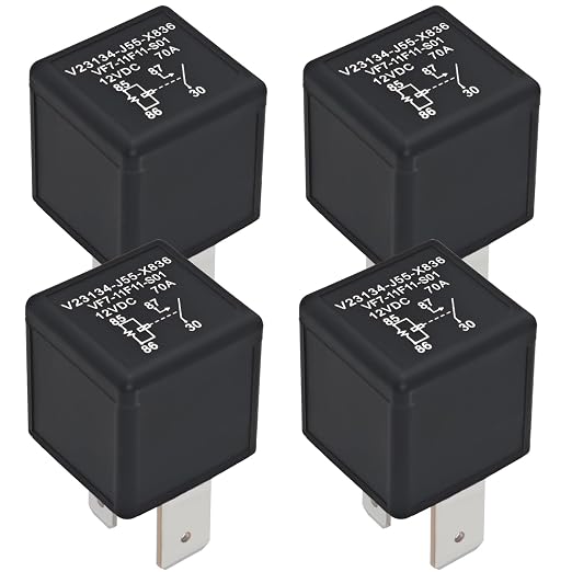 VF7-11F11-S01 Automotive Relay – 12VDC 70A 4-Pin High-Current Relay by CasalyticsOfficals