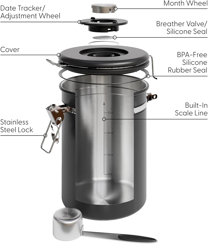 Veken Large Coffee Canister - Image 5