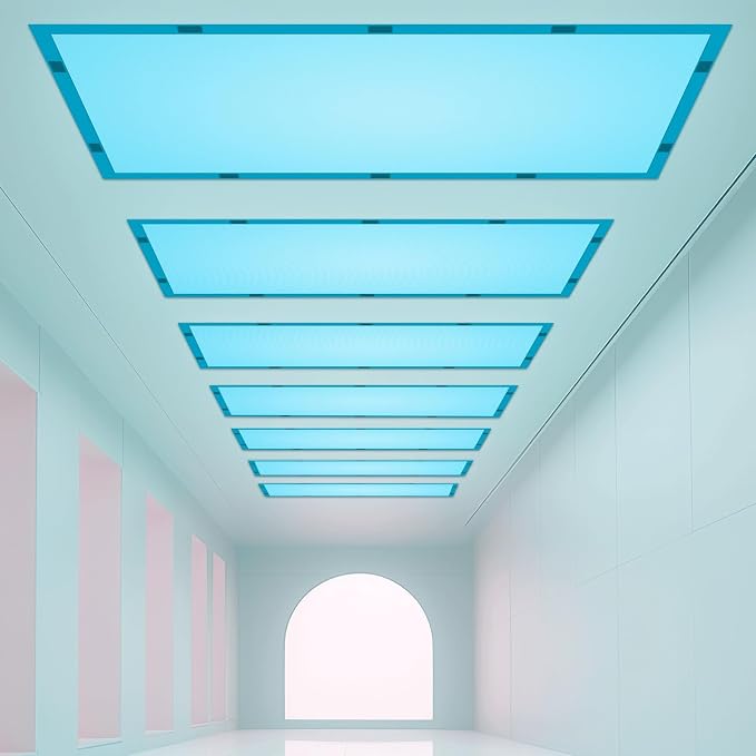 Wiooffen 2 Pcs Fluorescent Light Covers - Image 6
