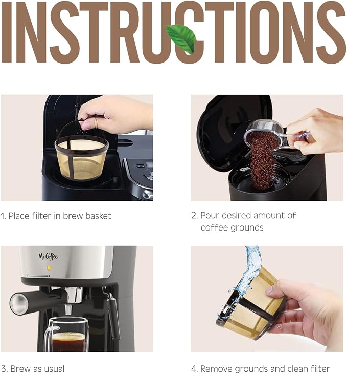 4 Cup Reusable Filter Basket - Image 5