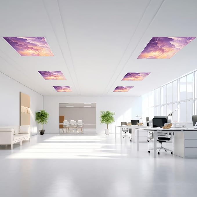Outus Fluorescent Light Cover Classroom Lighting Cover - Image 7