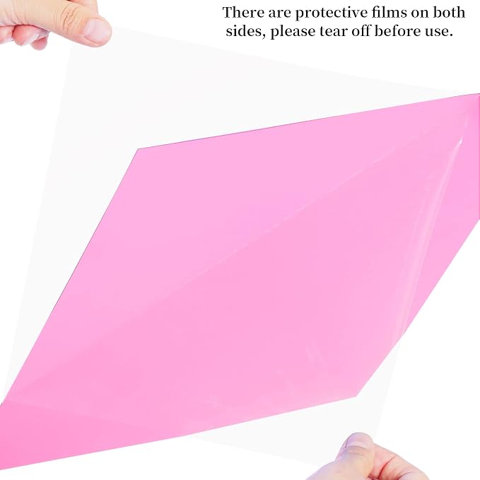 Lystaii 9pcs Gel Light Filter Color Correction Colored Overlays Transparent - Image 3