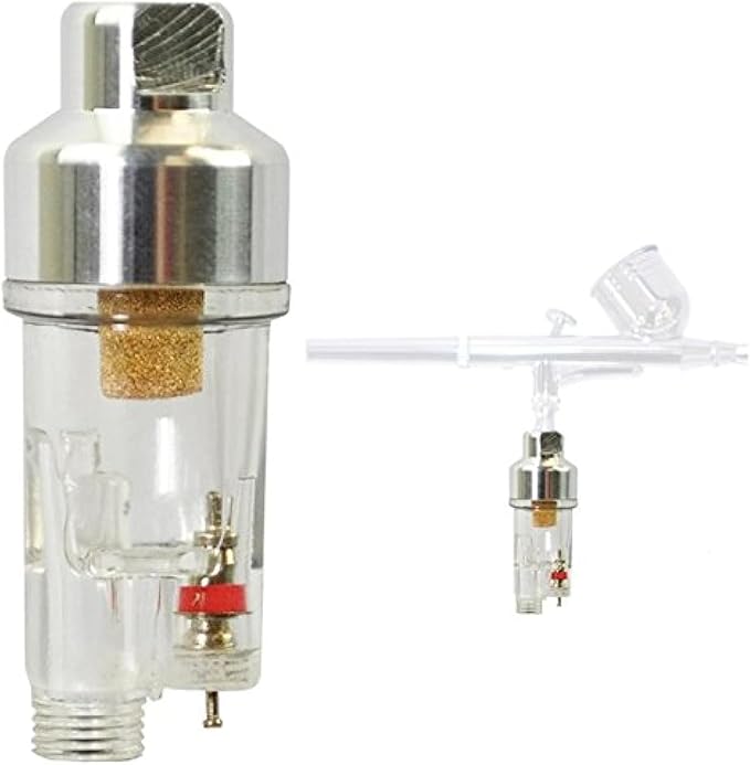 Master Airbrush In-Line Mini Air Filter Water Trap by MasterAirbrush