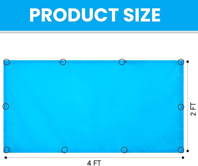 Patelai 4 x 2 Feet Fabric Fluorescent Light Cover - Image 2