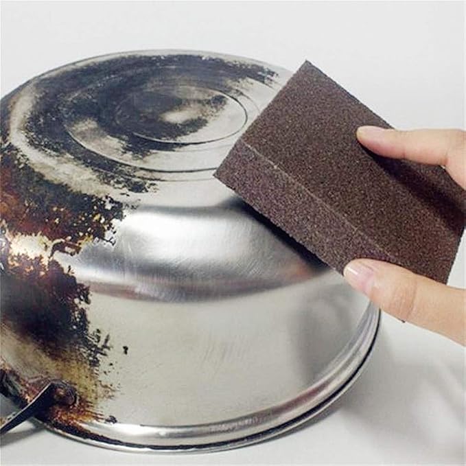 Hofumix Dish Sponge Brush Scrubber Sponge Scouring Metallic Cleaning Pads - Image 4