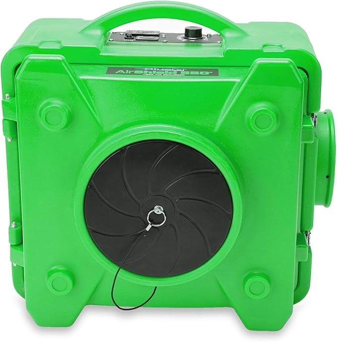 BlueDri Air Shield 550 HEPA Air Scrubber, Water Damage Restoration Equipment - Image 7