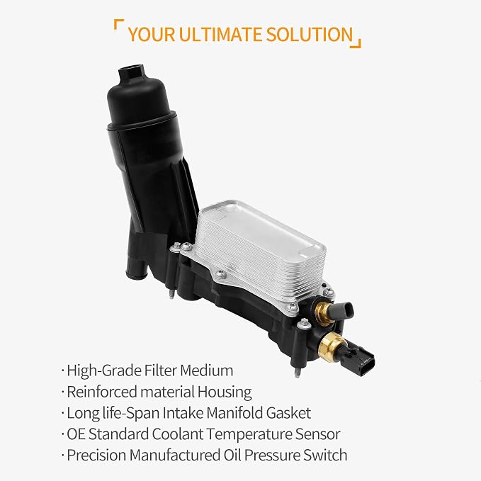 Oil Cooler Oil Filter Housing - Image 2