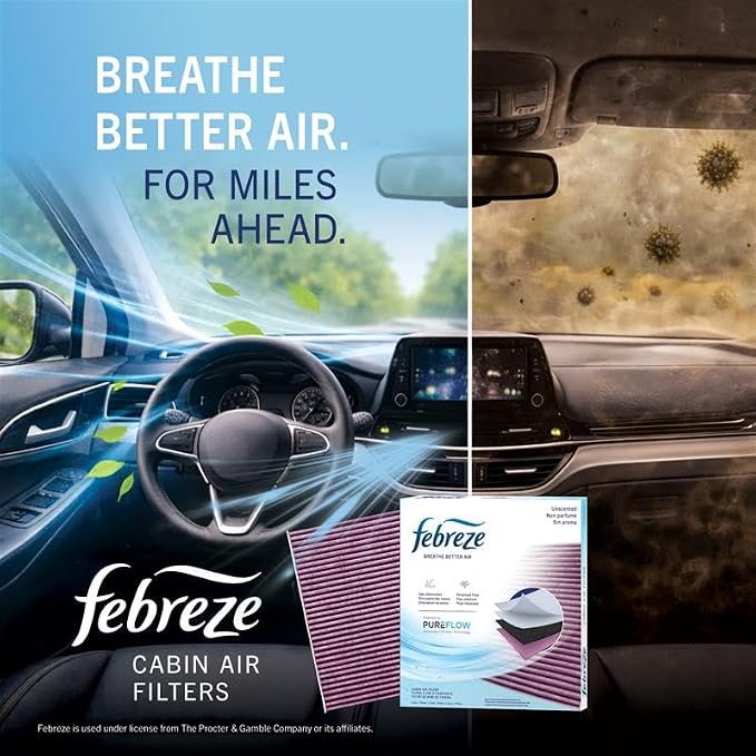 Febreze Odor Control Cabin Air Filter by PUREFLOW RZ16029 Fits 2019-2026 BMW X5 - Image 8