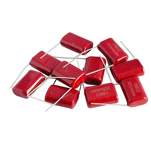 10pcs CBB22 400V 225J 2.2UF P20 Metallized Polypropylene Film Capacitors - Image 5