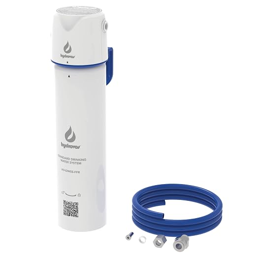 DWSS Under Sink Water Filter for RV, NSF 53 Certified Removes Microplastics by Hydrovos