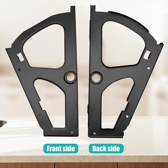 Litoexpe 1 Layers Black Shoes Drawer Cabinet Hinges, Stainless Steel Shoe - Image 5