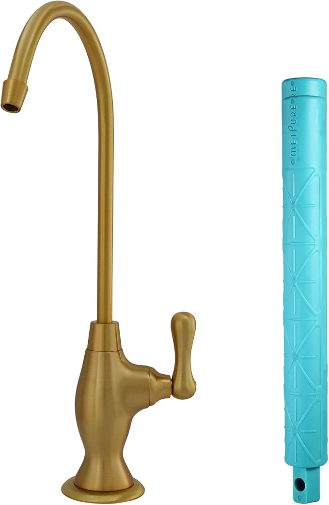 Metpure Non-airgap RO Faucet Reverse Osmosis Drinking Water Filtration System by MetpureInc