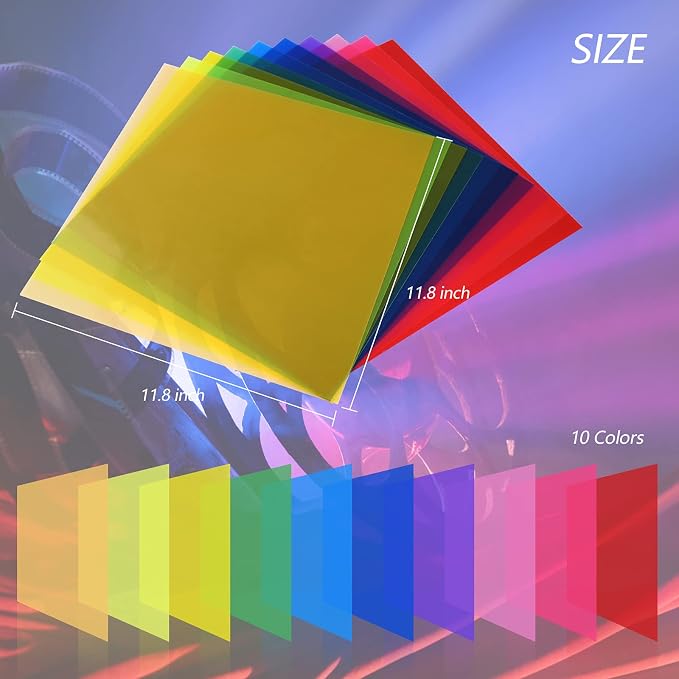 Sakolla 12 x 12 Inches Lighting Gel Filter - Image 4